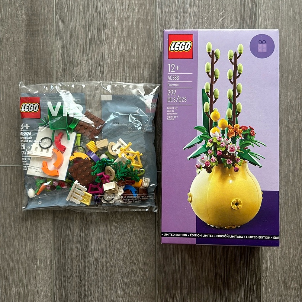 Lego 40588 Flowerpot Limited Edition plus FREE gift